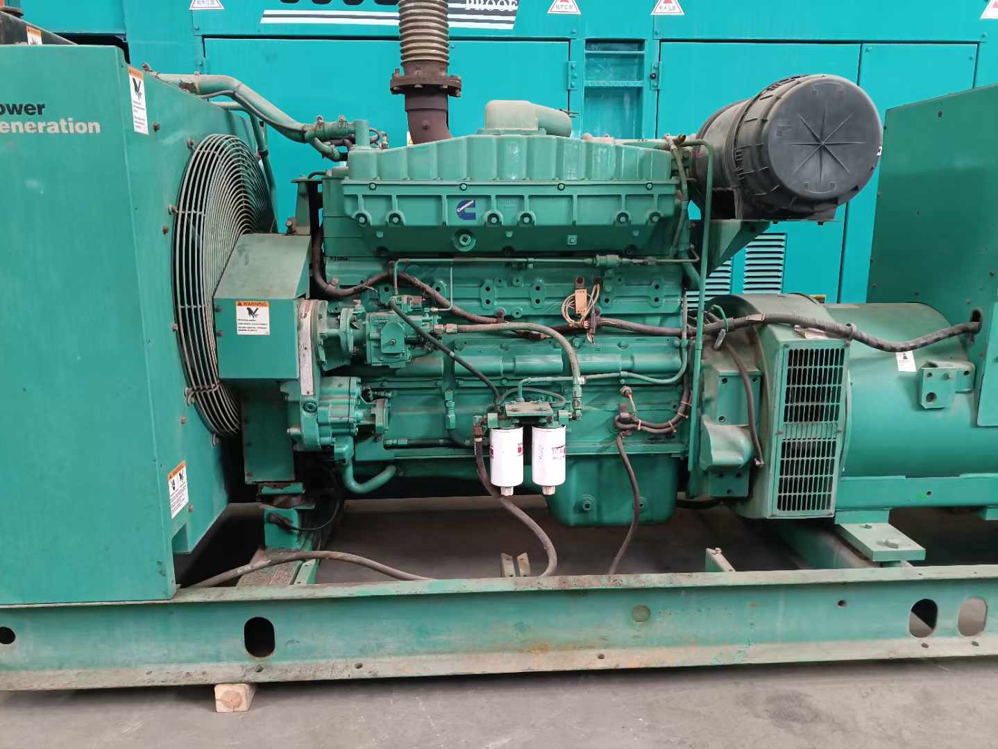 吉安过载会对 600kW 柴油发电机组造成哪些损害？